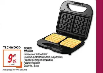 Netto Gaufrier Techwood offre