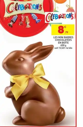 Stokomani Les Mini Barres Chocolatees En Boite offre