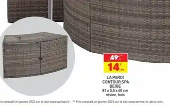 Stokomani La Paroi Contour Spa Beige offre