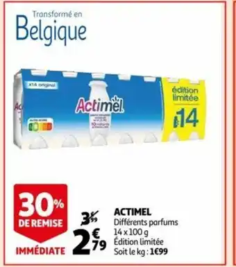 Auchan Actimel offre