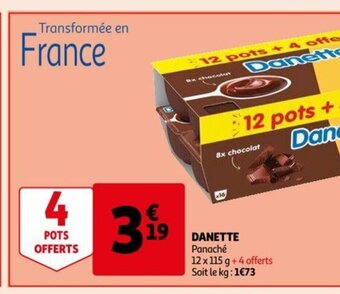 Auchan Danette offre