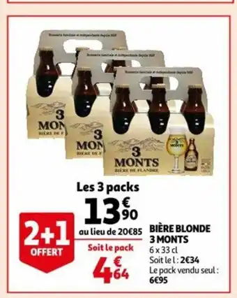 Biere Blonde 3 Monts