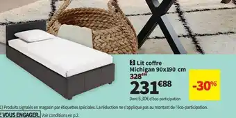Conforama Lit coffre offre