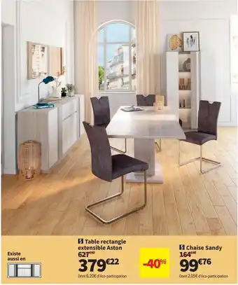 Conforama Chaise offre