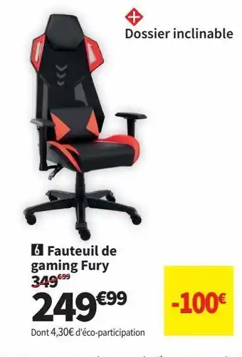 Conforama Fauteuil de bureau offre