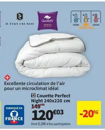 Conforama Couette offre