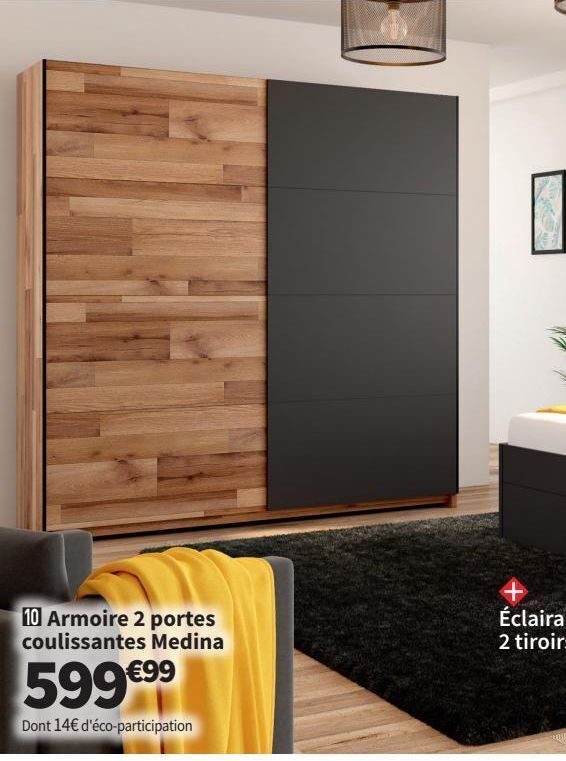 Promo Armoires chez Conforama