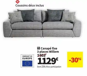 Conforama Canapé offre