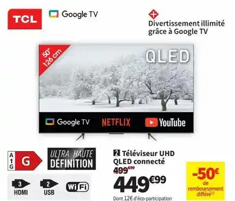 Conforama Téléviseur tcl offre