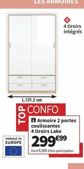 Armoire avec tiroirs