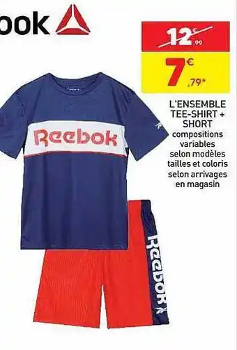 Stokomani L'ensemble tee-shirt + short offre