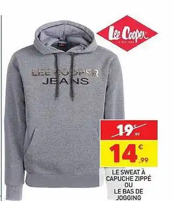 Stokomani Le sweat à capuche zippé ou le bas de jogging offre