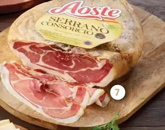 Intermarché Hyper Jambon sec consorcio serrano aoste offre