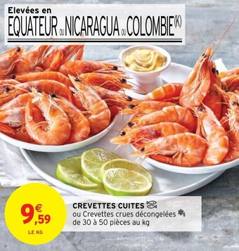Intermarché Hyper Crevettes cuites offre