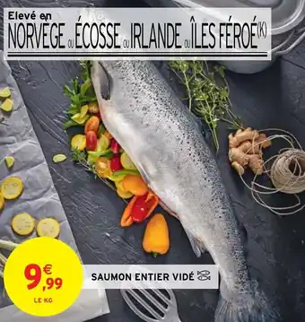 Intermarché Hyper Saumon entier vidé offre
