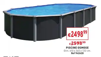 Trafic Piscine osmose offre