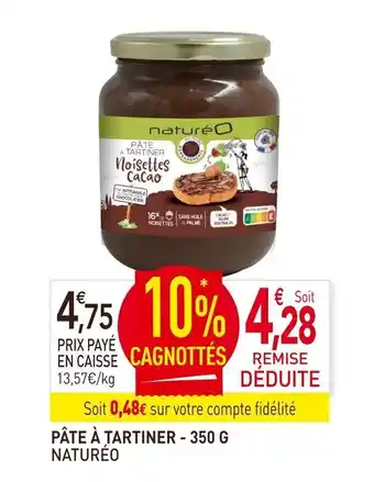 naturéO Pâte à tartiner - 350 G offre