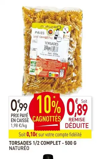 naturéO Torsades 1/2 complet - 500 G offre