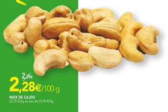 naturéO Noix de cajou offre