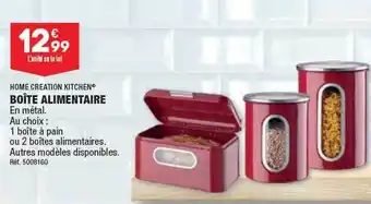 ALDI Boîte alimentaire home creation kitchen offre