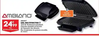 ALDI Gril multifonction ambiano offre