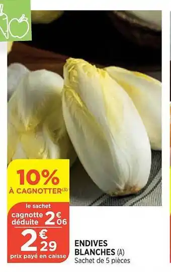 Endives blanches