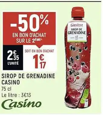 Casino Shop Sirop de grenadine casino offre