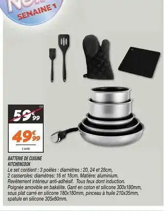 Batterie de cuisine kitchencook