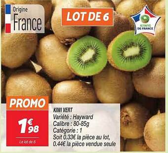 Netto Kiwi vert offre