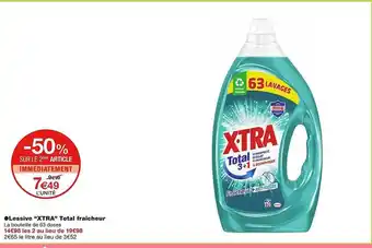 Monoprix Lessive offre