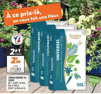 Netto Terreau universel terdor offre