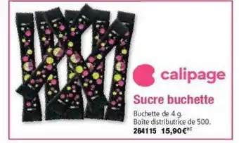 Sucre buchette