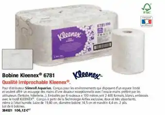 Bobine kleenex 6781