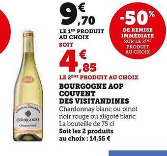 Super U Bourgogne aop couvent des visitandines offre