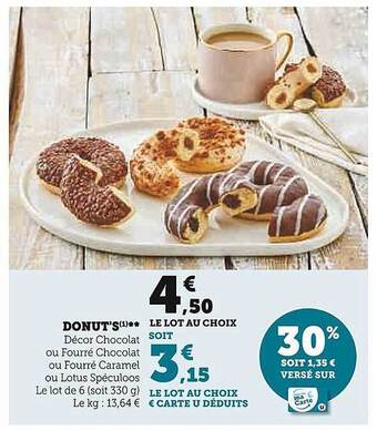 Super U Donut's offre
