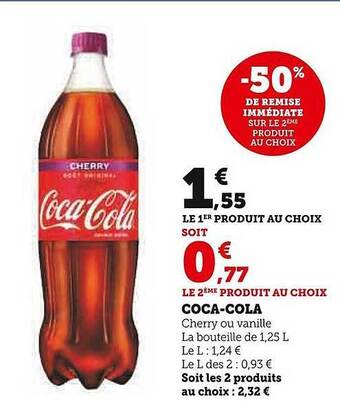 U Express Coca-cola offre