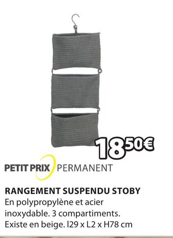 JYSK Rangement Suspendu Stoby offre