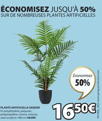 JYSK Plante Artificielle Sander offre
