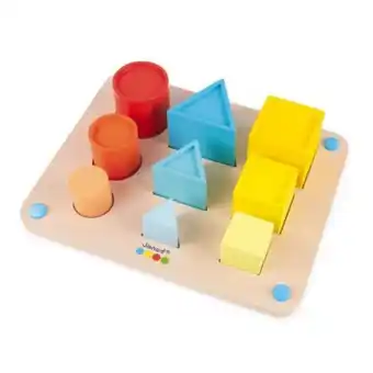 Puzzle encastrable essentiel 9 formes