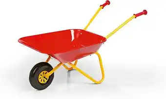 Rolly toys - 27 080 4 - outillage de jardin pour enfant - brouette métal rouge
