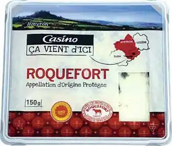 Petit Casino ROQUEFORT A.O.P. 32 % M.G. offre