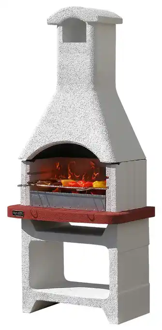 Castorama Barbecue fixe béton sunday jamaica offre