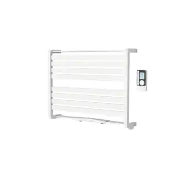 Castorama Sèche-serviettes électrique à inertie fluide goodhome loreto blanc 500w offre