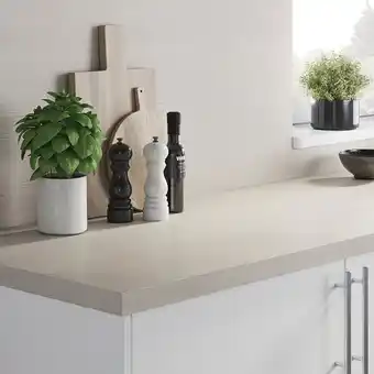 Castorama Crédence de cuisine aspect bois blanchi goodhome kala blanc l. 300 cm x h. 60 cm x ep. 10 mm offre