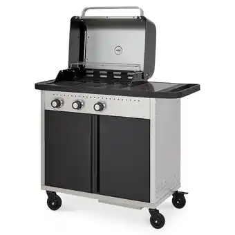 Castorama Barbecue à gaz goodhome rockwell 310 noir offre
