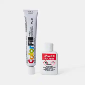 Castorama Joint d'étanchéité réparateur colorfill blanc mat 20 ml offre