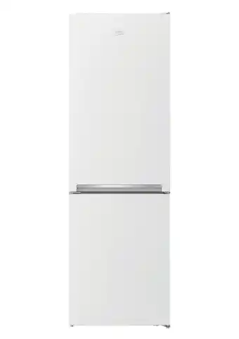 Castorama Réfrigérateur congélateur à poser porte réversible beko rcqne366k40wn 215l / 109l, blanc offre