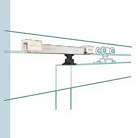 Castorama Kit amortisseur pour système coulissant oleni offre