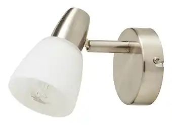 Castorama Spot patère aphaea métal/verre chrome e14 40 w offre