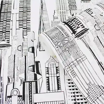 Castorama Papier peint papier duplex yopo noir et blanc offre